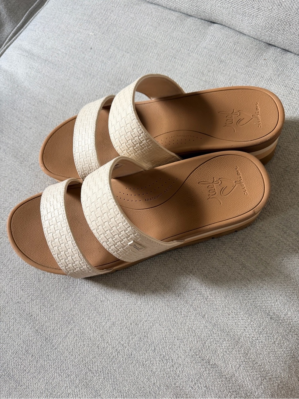Reef Banded Horizon Hi Wedge Sandal Women - Picture 5 of 6